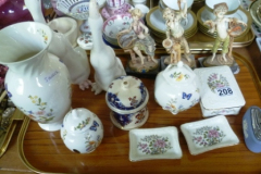 208-Assorted-Lot-Incl.-Aynsley-Vases-Wedgwood-Lighter-and-Figurines
