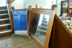 346-Scrolled-Metal-Frame-Mirror-and-Wood-Frame-Mirror