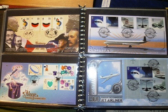 042-Stamp-Album-containing-48-FDCs