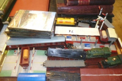 074-2-Trays-of-Trains-Tank-Wagons-DVDs-etc