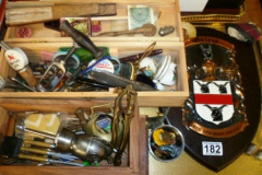 182-Tray-inc-Corkscrews-Vintage-Razors-etc