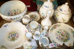 273-Tray-of-Aynsley-Wild-Tudor-Dishes-Plates-Bowls-etc