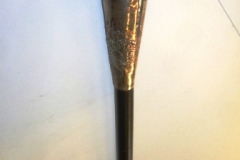 292-Silver-and-Resin-Walking-Stick-Female-Head
