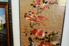 303-Framed-Oriental-Picture-on-Silk