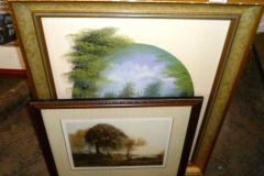 314-Gilt-Framed-Watercolour-of-Lake-Pastoral-Scene-signed-A-Gaymard