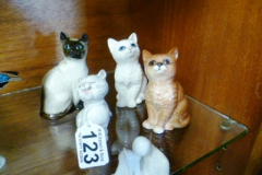 123-Four-Beswick-Cats