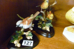 127-Two-Country-Artist-Figurines-of-Birds