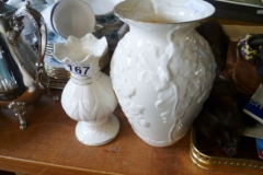 167-Two-Belleek-Vases