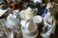 174-Assorted-Lot-Incl.-Part-Tea-Sets-Figurines-and-Glass-Ware