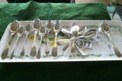 377-Assorted-Silver-Spoons