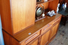 417-Teak-Highboard-Unit-with-Drop-Down-Cabinet