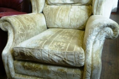 469-Gold-Self-Patterned-Fabric-Armchair