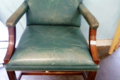 500-Green-Leather-Gainsborough-Armchair
