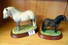 0077-Border-Fine-Arts-Highland-Stallion-and-Shetland-Pony