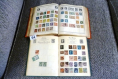 064-2-Stamp-Albums-of-Used-World-Stamps-inc-British-Victorian