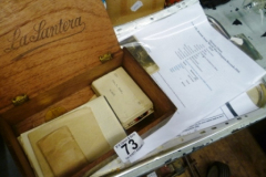 073-Cigar-Box-containing-War-Memorabilia-belonging-to-Pte-T-Owen