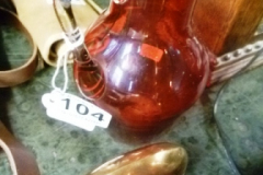 104-Cranberry-Jug-and-Copper-Powder-Flask