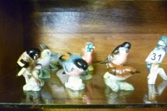 131-9-Beswick-Birds-and-1-Goebel-Bird