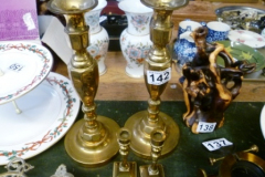 142-2-Pairs-of-Brass-Candlesticks