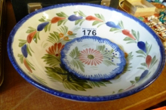 176-Quimper-Bowl-and-Plate