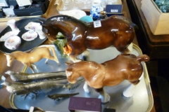 186-Tray-of-Cart-Horses-Pheasants-etc