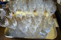 197-Tray-inc-Assorted-Glasses-etc