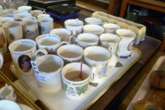 215-Tray-of-Commemorative-Mugs-etc
