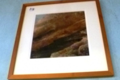 319-Framed-Oil-on-Cork-Which-Way-Now-by-J-Wheeler