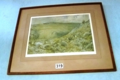 319-Lionel-Edwards-Signed-Print-Hunting-the-Pack