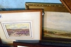 343-Framed-Watercolour-Rabbits-on-a-Heather-Moor-plus-1