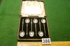 386-Boxed-Set-of-6-Silver-Coffee-Bean-Spoons-1928