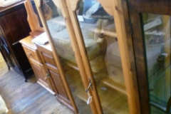 476-Pine-Glass-Fronted-Display-Unit