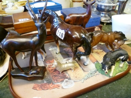 118-Assorted-Figurines-Incl.-Horses-Dogs-and-Antelope