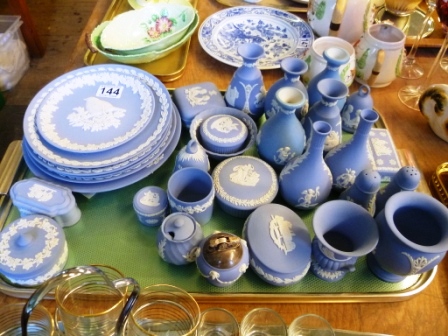 144-Collection-of-Wedgwood-Blue-Jasper-Ware