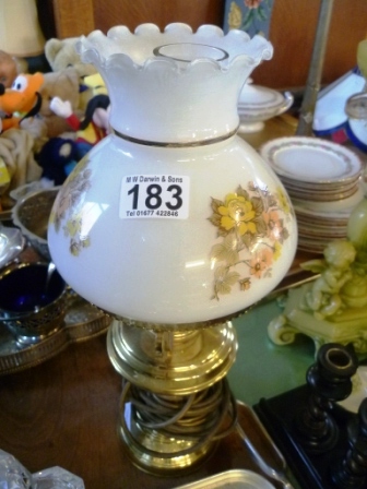 183-Brass-Base-Table-Lamp-in-the-Style-of-an-Oil-Lamp