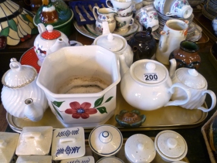 200-Assorted-Lot-Incl.-Teapots-Vases-and-Planter