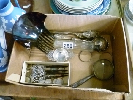 280-Assorted-Lot-Incl.-Spoons-Coins-and-Magnifying-Glass