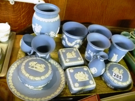 285-Collection-of-Wedgwood-Blue-Jasper-Ware