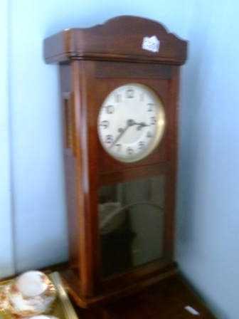 329-Oak-Cased-Wall-Clock