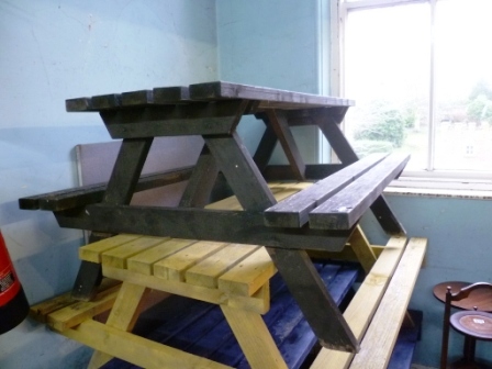 429-Grey-Stained-Wood-Picnic-Table