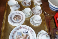 156-Royal-Doulton-Winter-Miniature-Tea-Set-etc