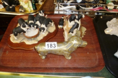 183-Tray-of-Assorted-Dog-Figures