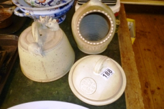 188-Shire-Pottery-Cheese-Dish-Salt-and-Butter-Dish