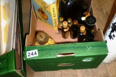 244-Box-of-Miniature-Bottles-etc