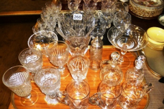 260-Tray-of-Glassware-Vases-etc