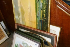 279-Collection-of-Framed-Prints-and-Mirror