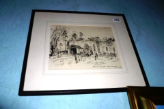 286-Fred-Lawson-Sketch-of-Redmire-Church-1956