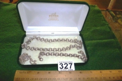 327-Silver-Necklace-and-Bracelet-and-Chain