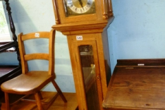 340-Yorkshire-Oak-Sid-Pollard-Grandmother-Clock-7Ft-x-15-In