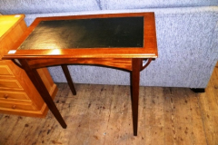441-Leather-Top-Hall-Table
